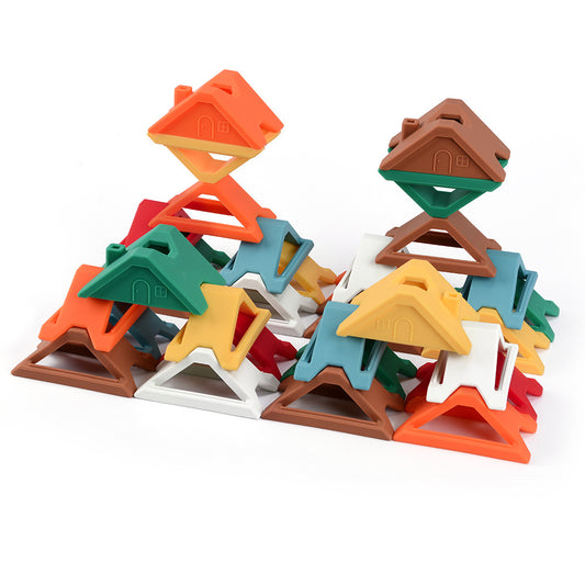 Silikon Jenga Bausteine kinder Spielzeug Frühe Bildung