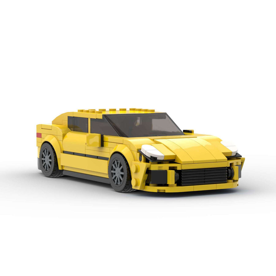 Baustein Modell Rennwagen Sportwagen Moc Kinder pädagogische Bausteine Spielzeug