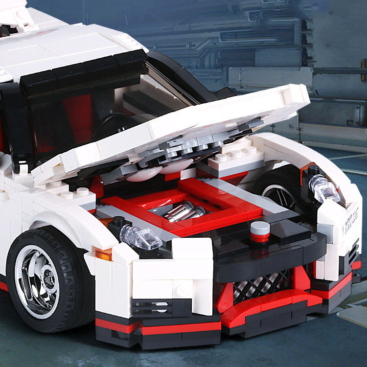 Kinder-DIY-Baustein-Spielzeug zusammen gebaut Mein Shop