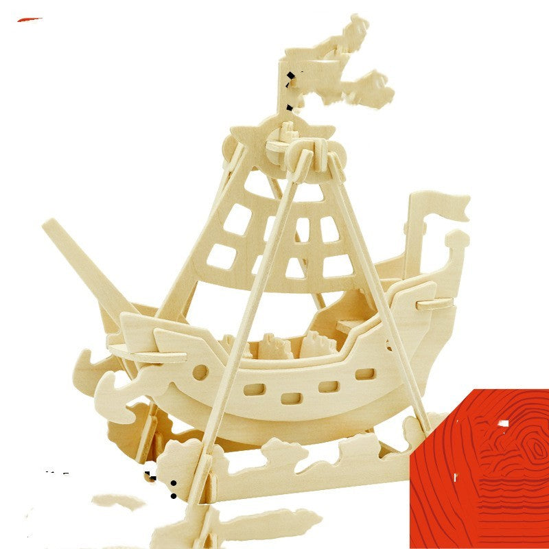Kinder pädagogisches Netflix-Spielzeug Drei dimensionale Holz puzzles