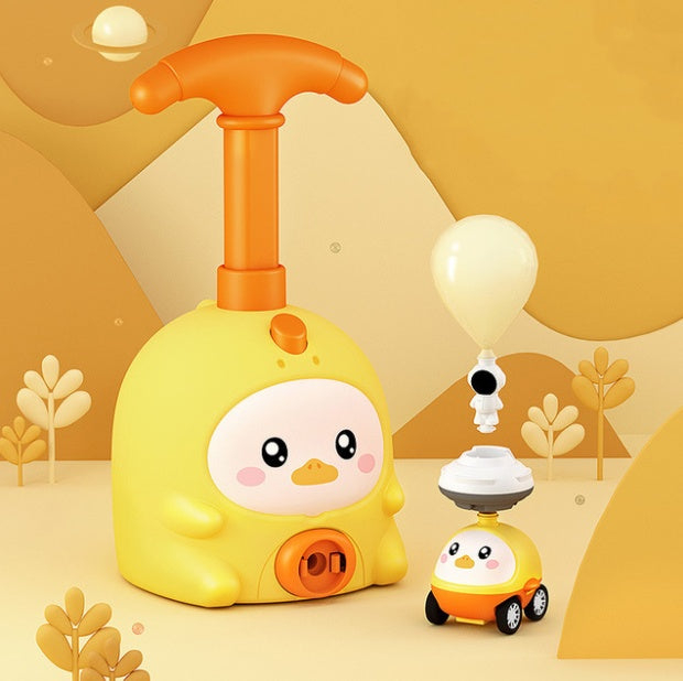 mytooy Montessori Ballonauto mit Pumpe