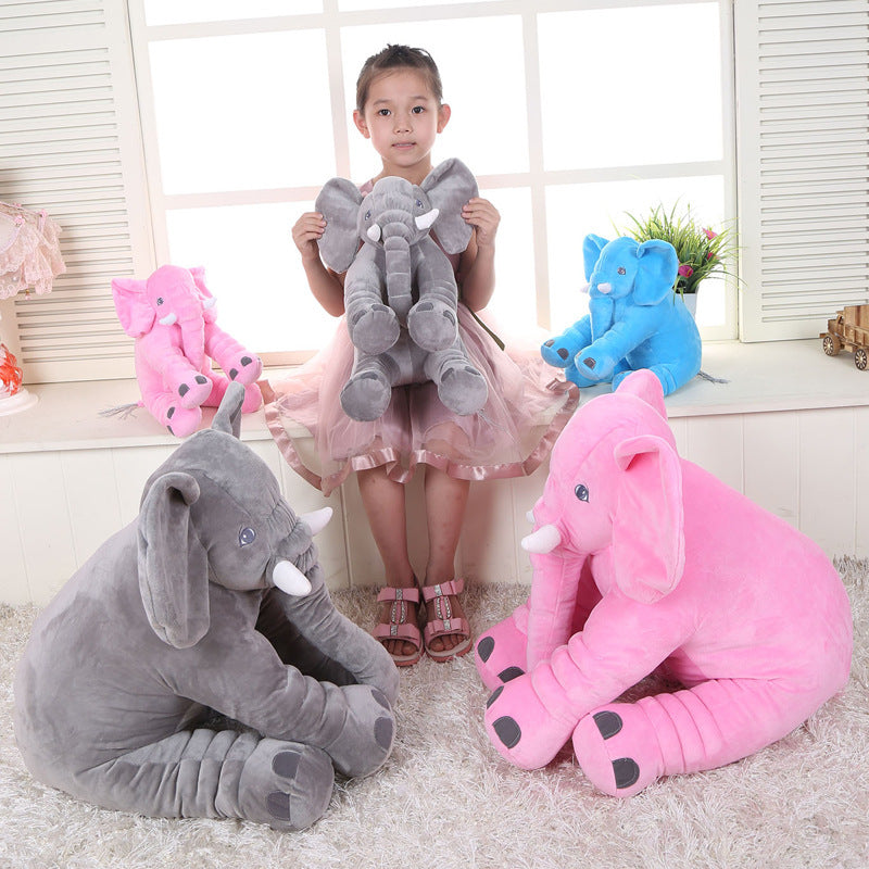Elephant Plüschs pielzeug Tröstendes Kissen Schlafende Kinder puppe