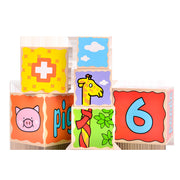 mytooy stapelbare Holzboxen mit Zahlen und Motiven