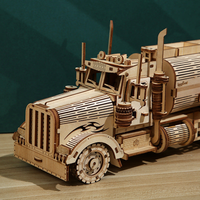mytooy 3D Holzpuzzle Tankwagen