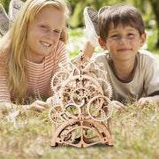 Robotime Rokr Pendel Uhr 170 Pcs 3D Holz Puzzle Spielzeug Gebäude Block Kits Montage Geschenke Für Kinder Erwachsene Dropshipping