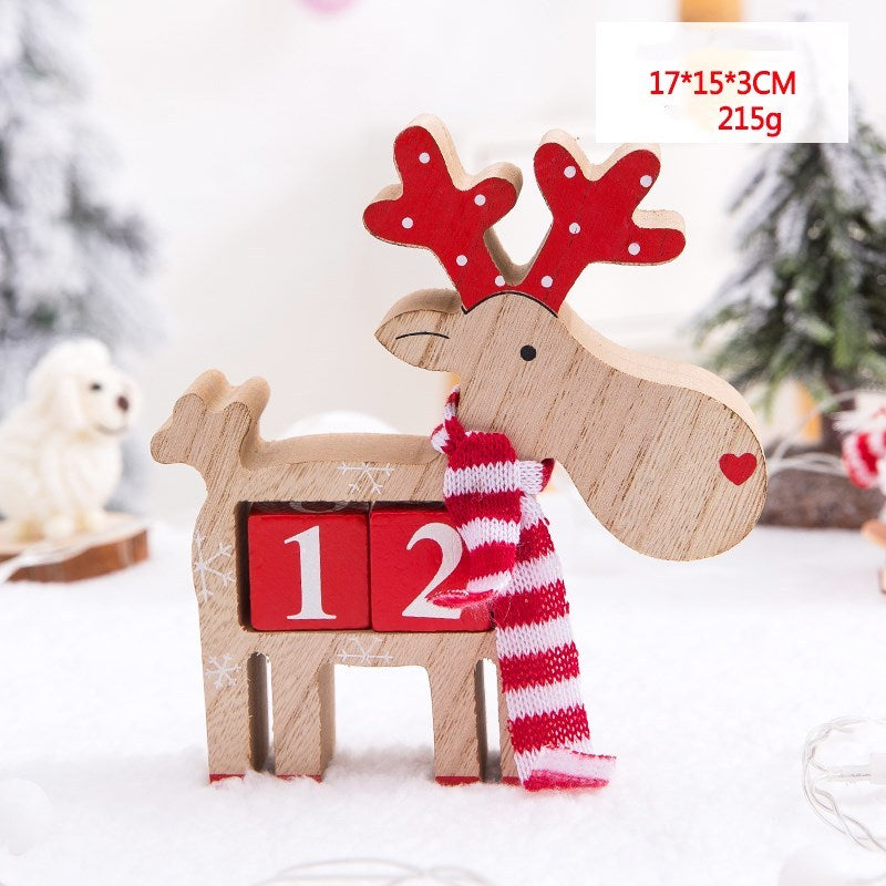 Weihnachten geschenk kalender szene dekoration spielzeug
