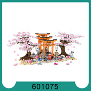 Japanischen stil straßenbild montage spielzeug