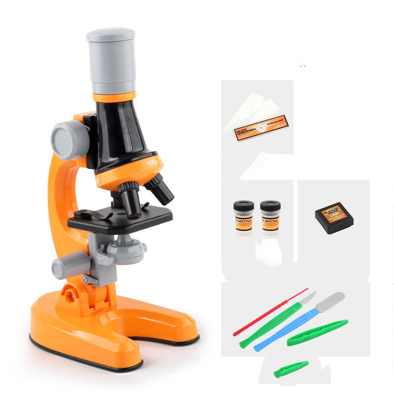 Set Von Spielzeug Für Grundschüler Mikroskop Spielzeug