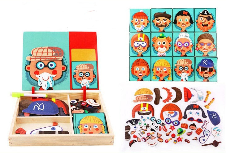 mytooy Montessori magnetische Puzzlebox