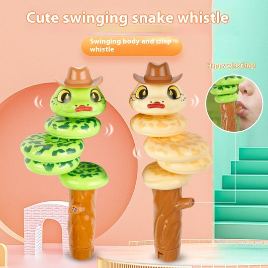 Whistle Twisted Snake Toy Balance rotierende Schaukel Kinder Spielzeug