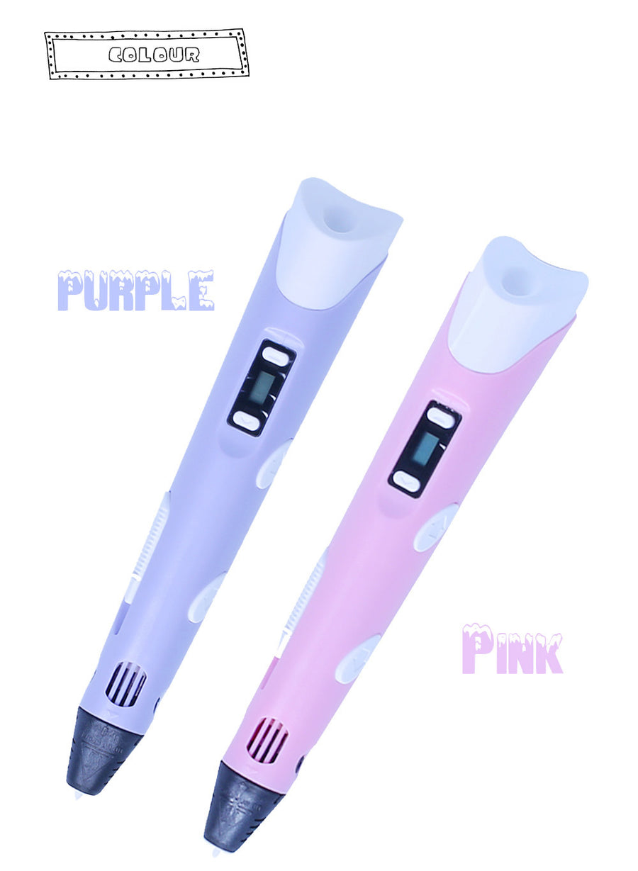 3D stift (3D print pen) zwei generation graffiti 3D stereoskopischen pinsel kinder puzzle malerei spielzeug