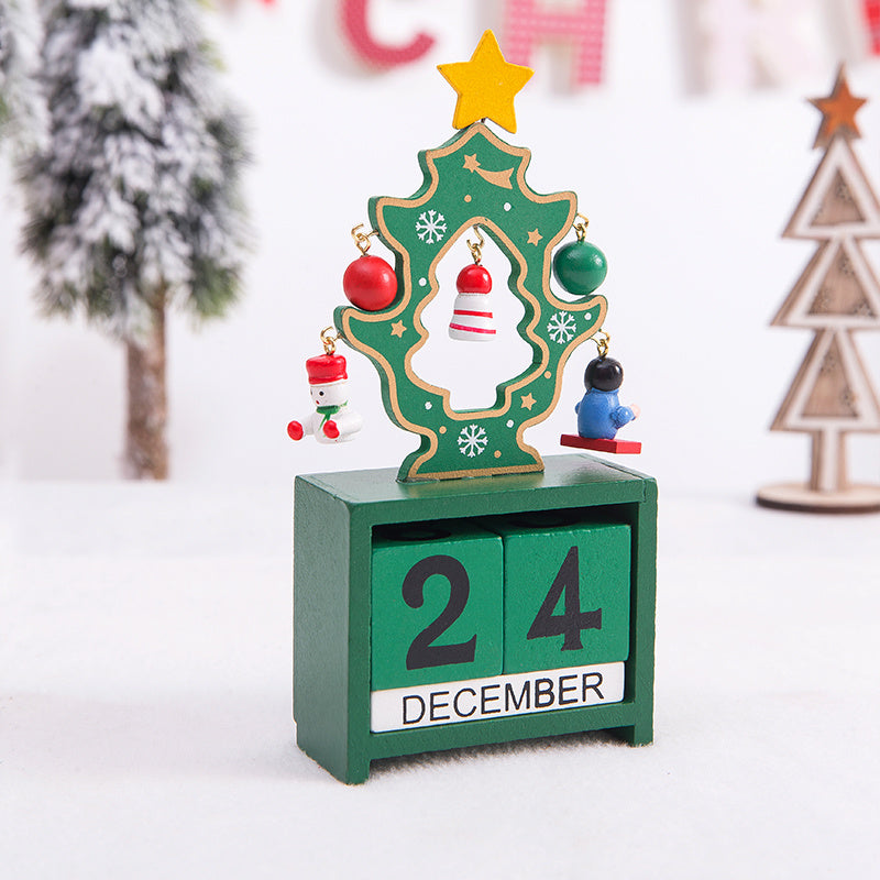 Weihnachten geschenk kalender szene dekoration spielzeug