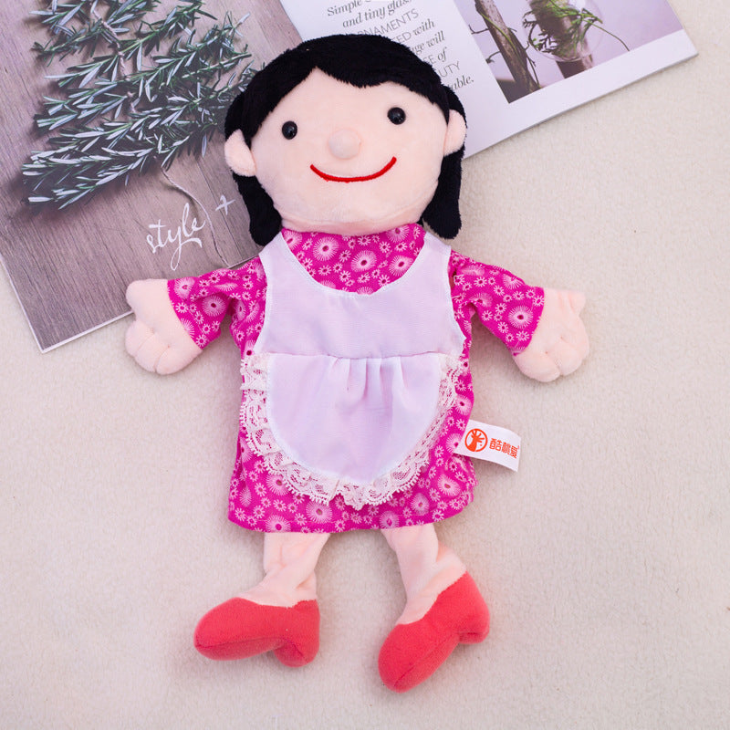 Handpuppen spielzeug Plüschtiere Stoff puppen Familie Eltern-Kind-Spiele erzählen Geschichten beruhigende Puppen Kinder Geschichten erzählen