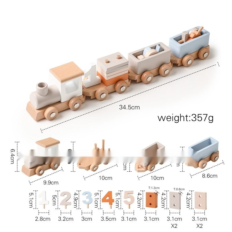 Gedenkzug Bauklötze Kinderspielzeug Lernspielzeug