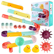 Kinder Bad Spielzeug Wand Saugnapf Marmor Rennen Run Track Bad Badewanne Baby Spielen Wasser Spiele Spielzeug Kit für Kinder