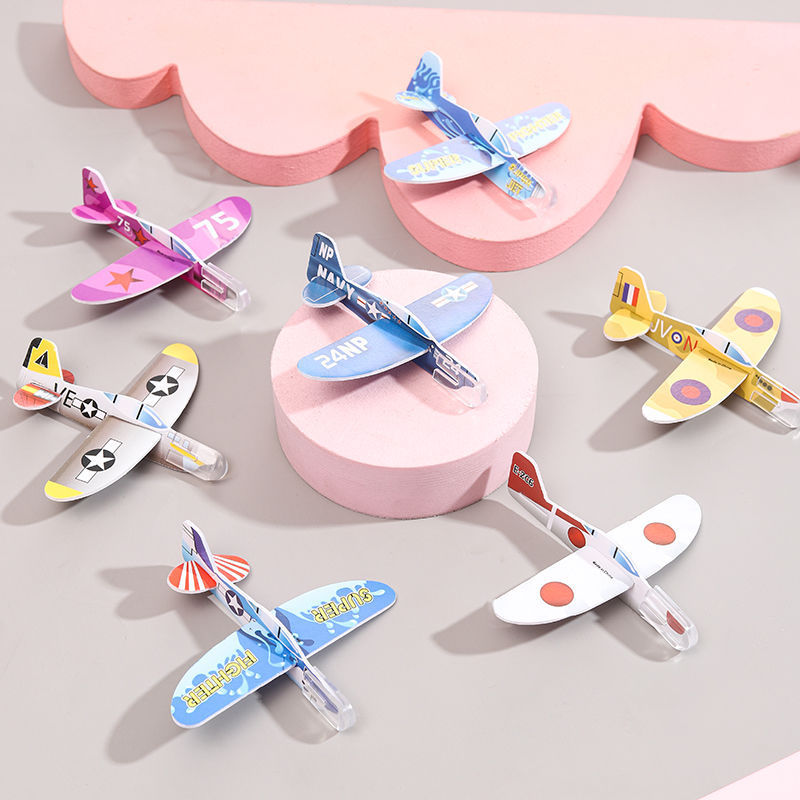 Niedliches Handheld-Seifenblasenflugzeug Kleine Kinderspielzeuge
