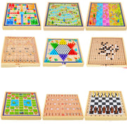 mytooy Holz-Brettspiel Sammlung