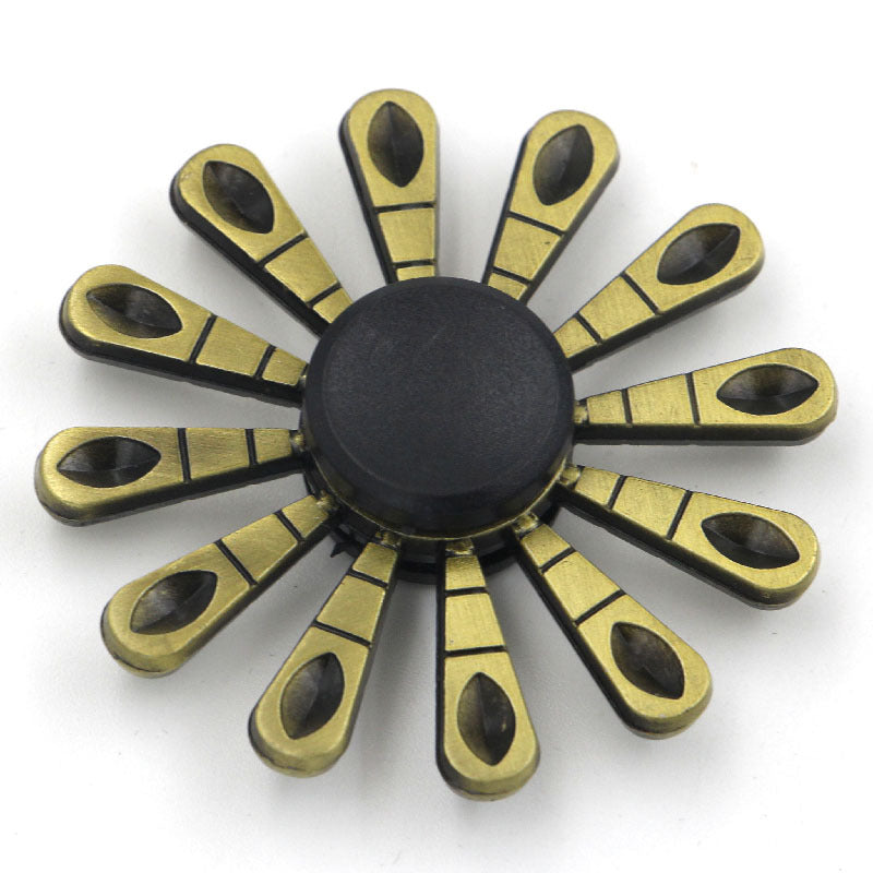 Bronze Huhn König Fingerspitzen Spinner Um Spiel Spielzeug Mein Shop