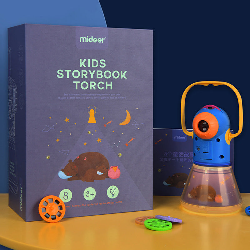 Kinder Spielzeug Storybook Fackel Projektor Kaleidoskop Sky Handlauf Galaxy Nacht leuchten Cartoon Baby Spielzeug Kinder Pädagogisches Spielzeug