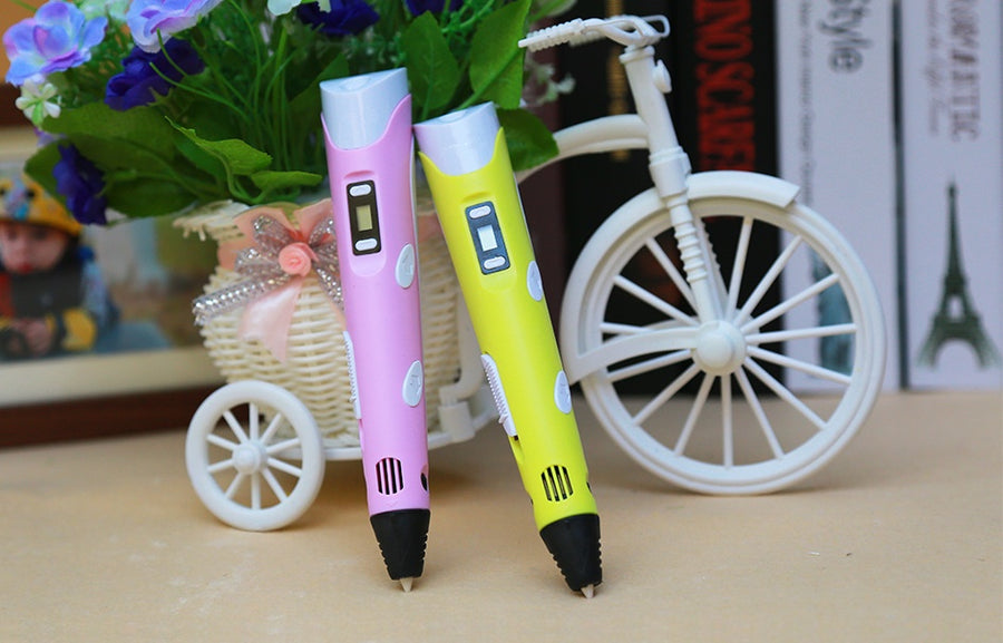 3D stift (3D print pen) zwei generation graffiti 3D stereoskopischen pinsel kinder puzzle malerei spielzeug