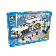 511 Stück Polizei Serie Puzzle Kleine Partikel Zusammenbau Spielzeug