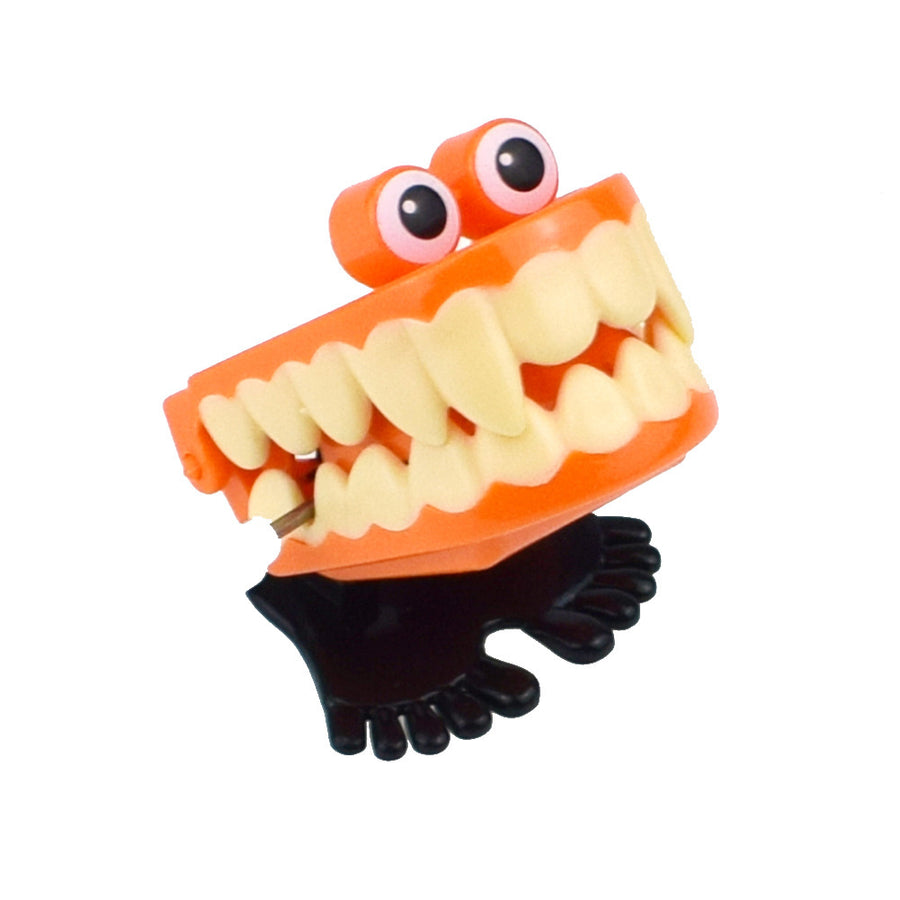 "Halloween Aufzieh-Geist-Zähne-Kettenspielzeug Geschenk Zahnarztmodell Spielzeug für Kinder Allerheiligen"