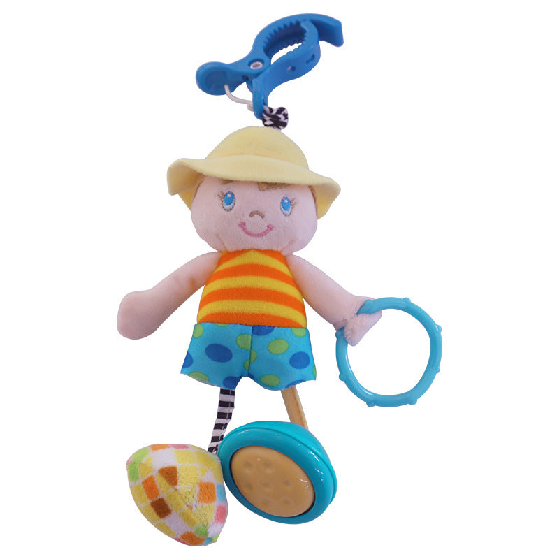 Baby Kinder Rasseln Spielzeug Baumwoll Kinderwagen Kinderwagen Krippe Hängende Weiche Plüsch Spielzeug Tier Clip Baby Krippe Bett Hänge glocken Spielzeug für Babys