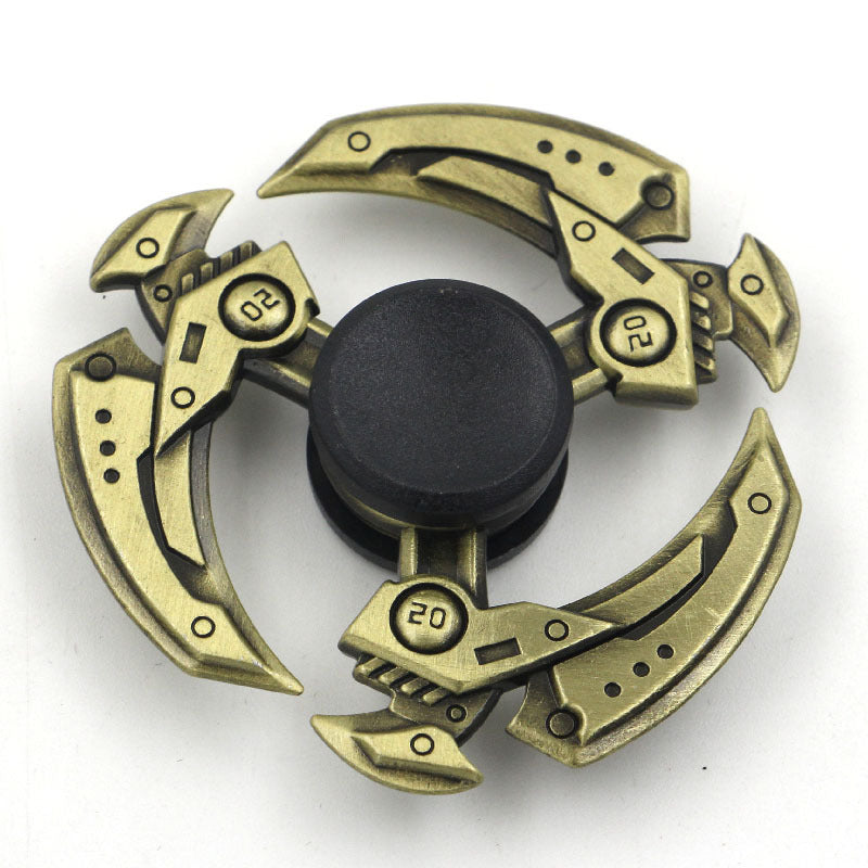Bronze Huhn König Fingerspitzen Spinner Um Spiel Spielzeug Mein Shop