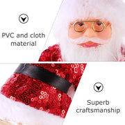 Cartoon Stoff Plüsch Santa Claus Puppen Kinderspiel zeug Anhänger Fenster Dekorationen
