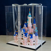 Weihnachts geschenk Baumhaus Schloss montage kleines Partikel bau spielzeug