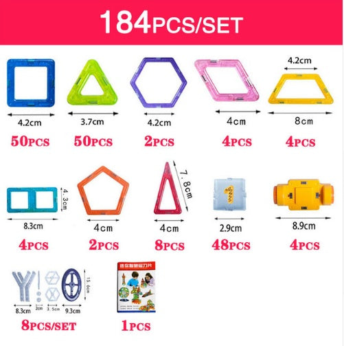 Mini Magnetische Stück Pädagogisches Spielzeug