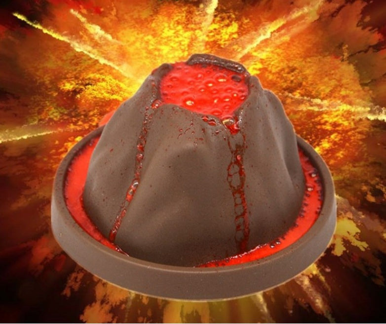 Vulkanischen eruption eruption modell technologie kleine produktions diy handgemachte kinder spielzeug