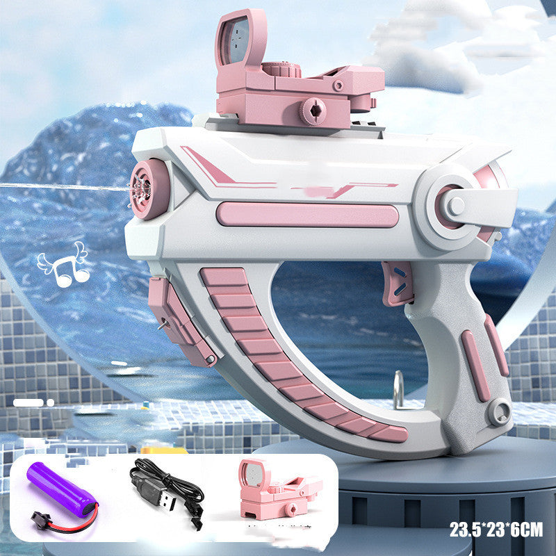 Space Electric Kontinuierliches Feuer Wasser pistole Spielzeug