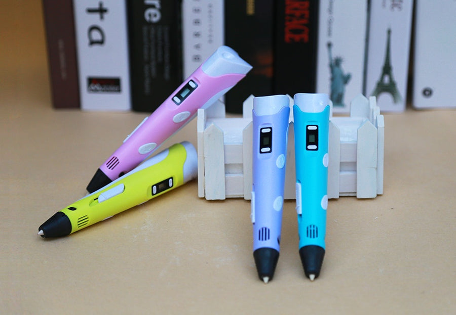 3D stift (3D print pen) zwei generation graffiti 3D stereoskopischen pinsel kinder puzzle malerei spielzeug