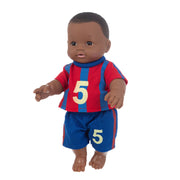 Schwarz puppe 30cm vinyl wiedergeburt puppe mutter und baby spielzeug