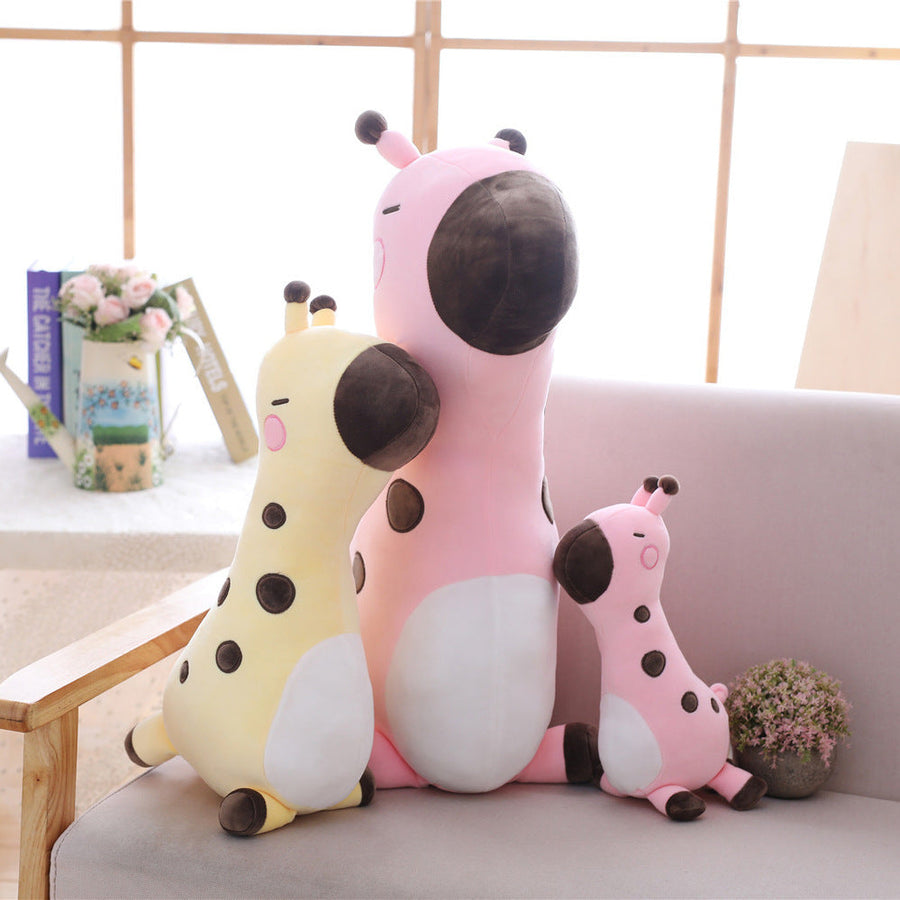 Mädchen schlaf mit Sika Hirsche spielzeug Mein Shop