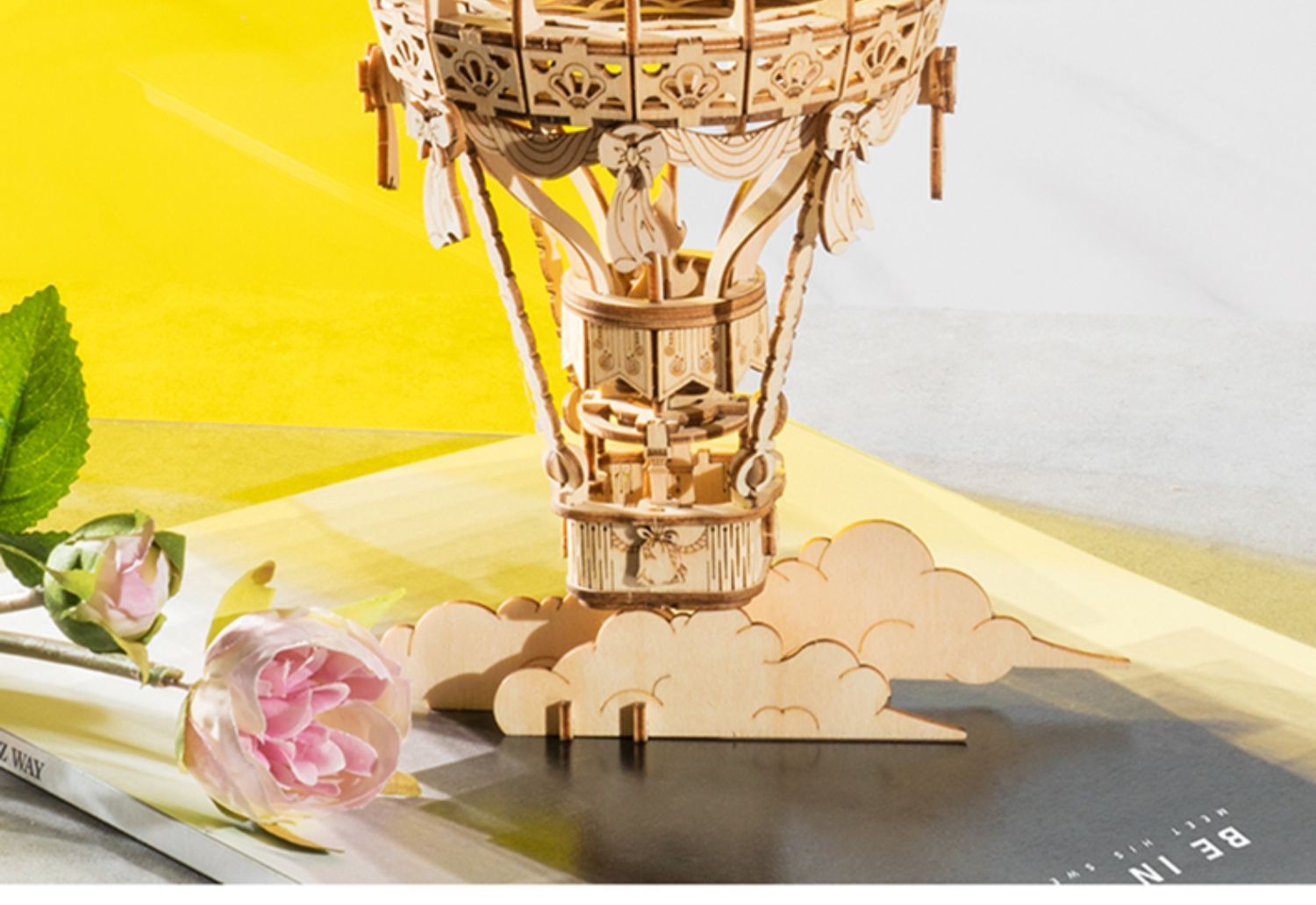 Holz-Bausatzmodell Bauklötze Kleine Spielzeuge Und Geschenke Für Schüler