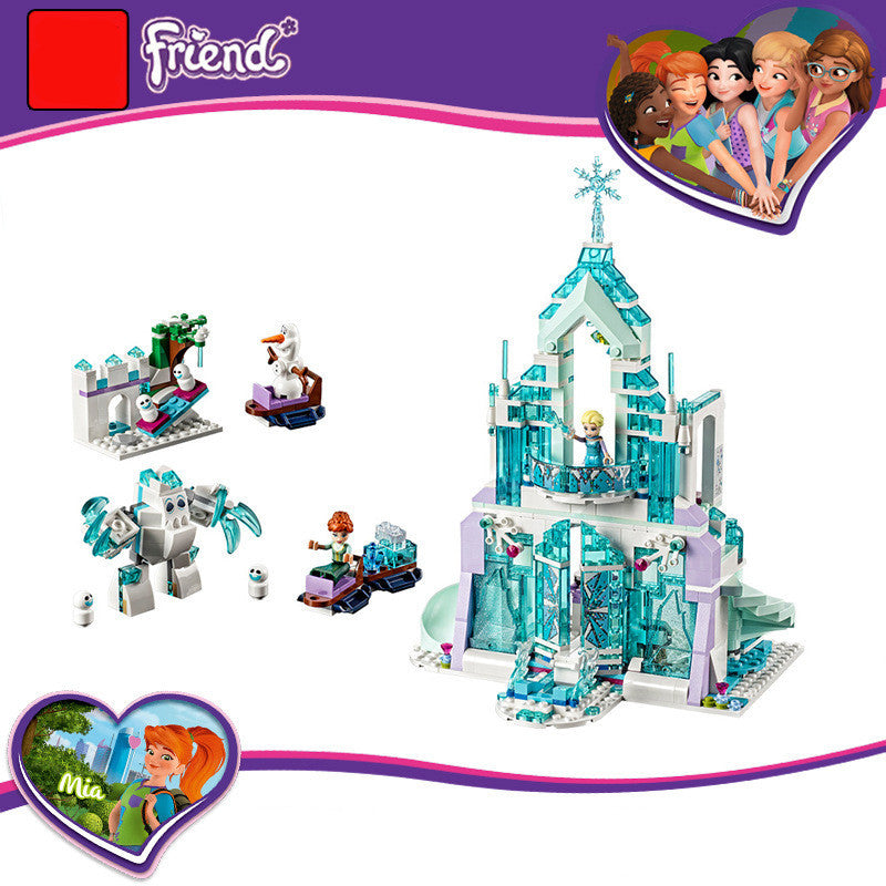 Prinzessin Villa Gebäude Block Spielzeug