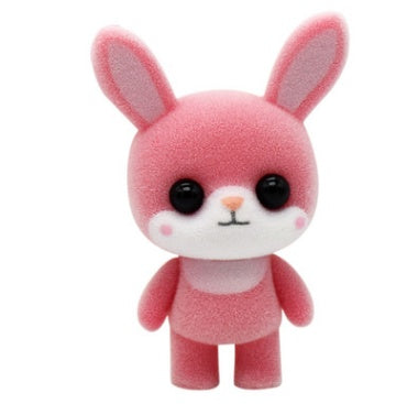 "Super süße Flocking-Puppen Spielzeug Kawaii Mini-Katzen Auto-Dekoration Aktionen Spielzeug für Mädchen, exquisite Puppen für DIY Puppenhaus"