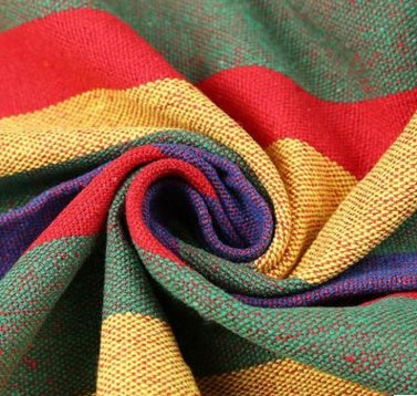 Outdoor-Camping- und Freizeit-Raum Doppel-Schaukel, Einzel-Erwachsenen-Schaukel, Hängematte aus Canvas, Verdickung und Erweiterung, Kinder-Hängematten-Spielzeug.