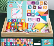Magnetische Aufkleber-Puzzles Bildungs-Spielzeug für Kinder