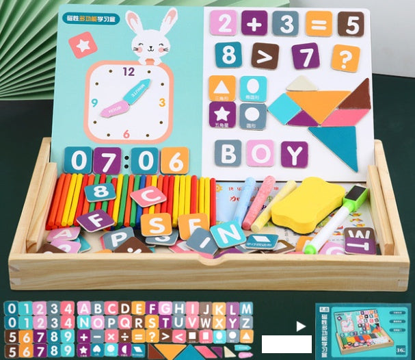 Magnetische Aufkleber-Puzzles Bildungs-Spielzeug für Kinder