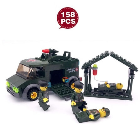 Bau-Lkw-Bausatz 6409 Kinder-Puzzle-Spielzeug