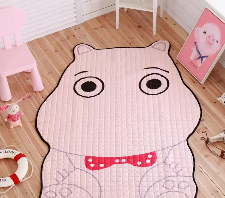 Spielzeug Baby Spielen Matte Kinder Teppich Weiß Tiger Plüsch Teppiche Für Liveing Zimmer Dekoration Fußmatten Entwicklung Matte Für Kinder