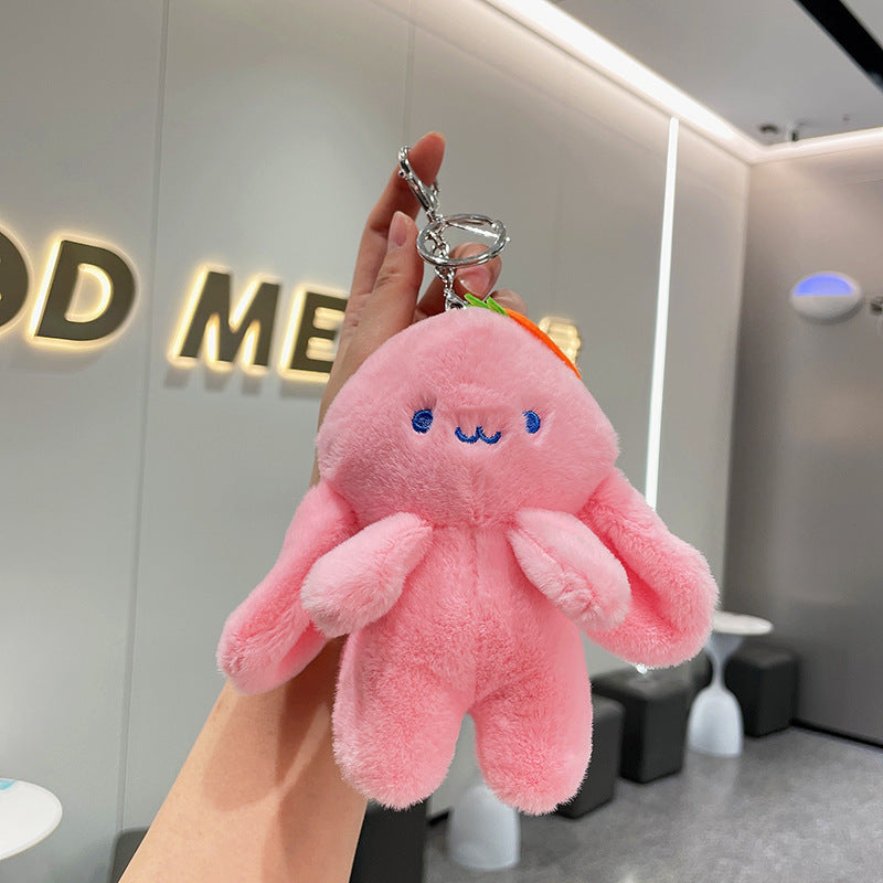 Paar Ornamente Puppe Keychain Samt Spielzeug