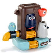 Baby Bad Spielzeug Kinder spielen mit Wasserbad Becken Wasser kreislauf