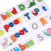 Kinder Zauber Worte und Englisch Buchstaben Zu Beschreiben Pädagogisches Spielzeug