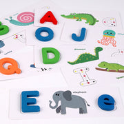 Kinder Zauber Worte und Englisch Buchstaben Zu Beschreiben Pädagogisches Spielzeug