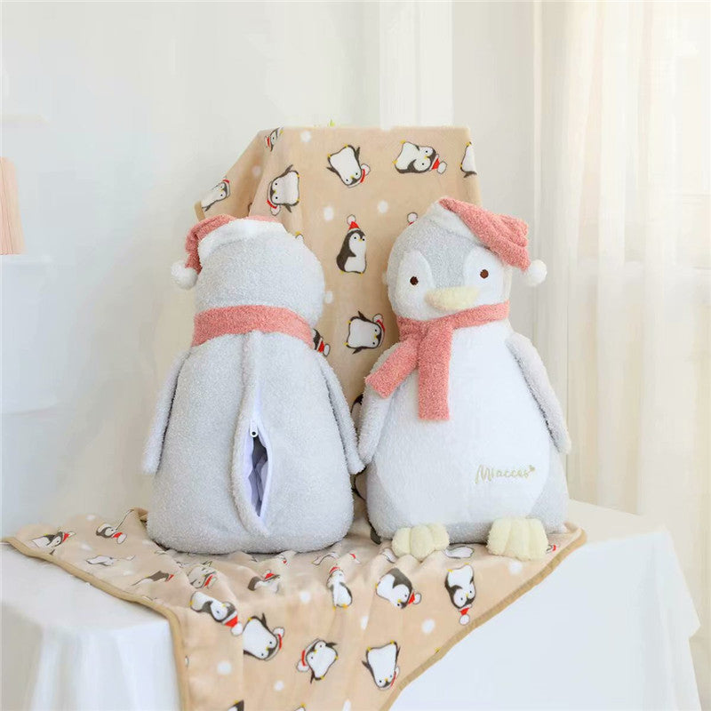 Nette Weihnachten Pinguin Puppe kinder Plüsch Spielzeug