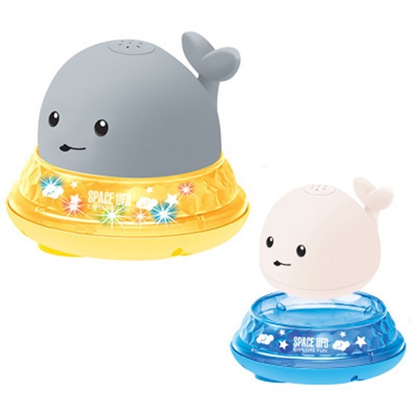 Bad Spielzeug Bad Spielzeug für Kleinkinder kinder Bad Spielzeug mit Lampe Elektrische Automatische Induktion Wasser Spray Bad Spielzeug Wasser spray Whale